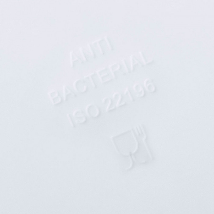 Ланч-бокс FANDEX, ложка, вилка нож в комплекте, 18,7х12,1х10,6см, 2х700мл, антибактериальный пластик