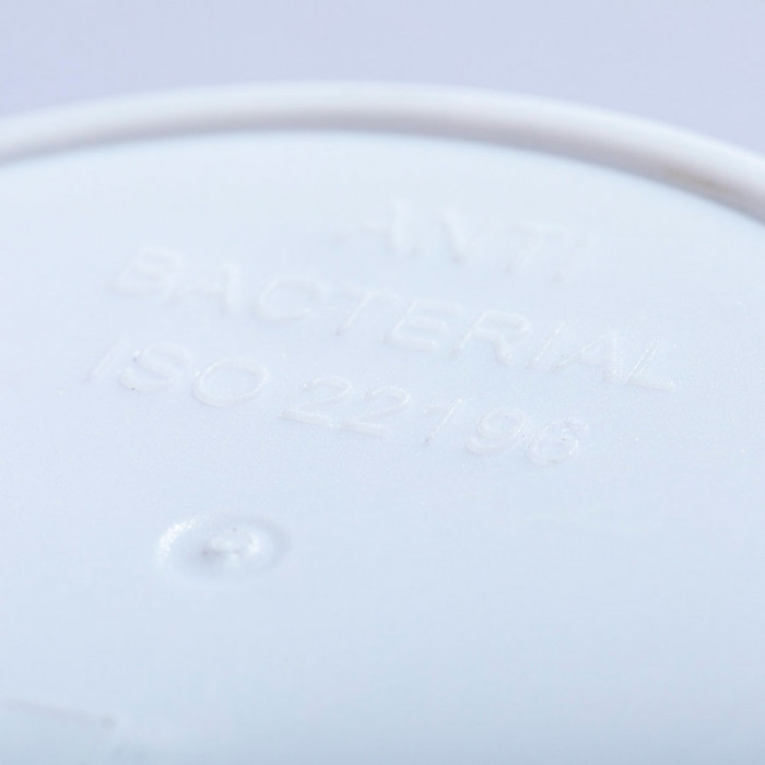 Стакан KOTON с крышкой, 13,4х9,3см, 450 мл, антибактериальный пластик