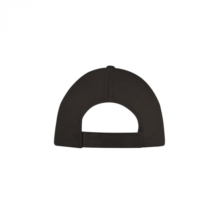 Бейсболка "BUZZ", 5 клиньев, застежка на липучке, темно-серый, хлопок 100%, плотность 150 г/м2