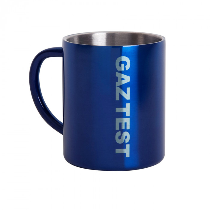 Кружка YOZAX, 280 мл, синий, нержавеющая сталь