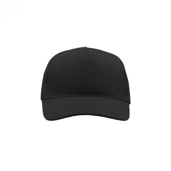 Бейсболка детская "KID START FIVE", 5 клиньев, застежка на липучке, черный,100% хлопок,160 г/м2