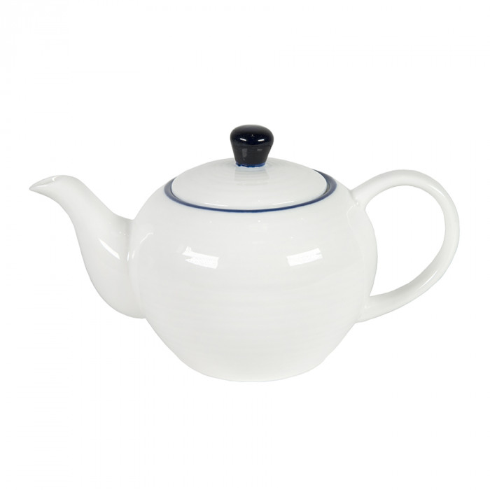 Чайник и чайная пара SEAWAVE  в упаковке, 200мл и 500мл, фарфор