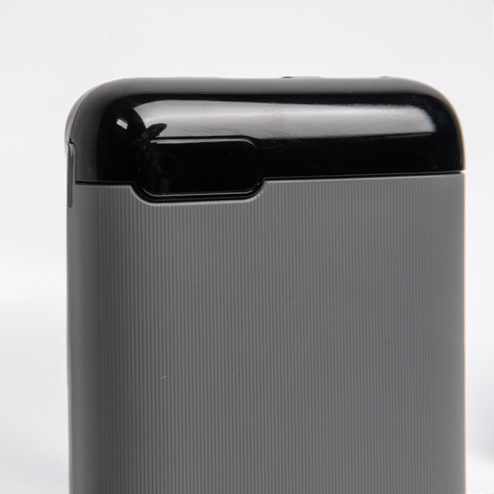 Универсальный аккумулятор Num 20 (20000 мАч), серый, 14,6х7.0х2,75 см