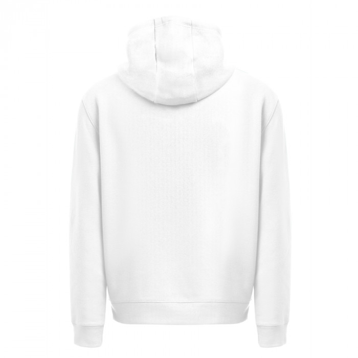 Толстовка мужская с капюшоном KARACHI, белый, XL, 80% хлопок, 20% полиэстер, плотность 280 г/м2