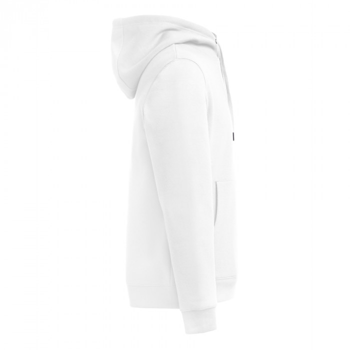 Толстовка мужская с капюшоном KARACHI, белый, XL, 80% хлопок, 20% полиэстер, плотность 280 г/м2