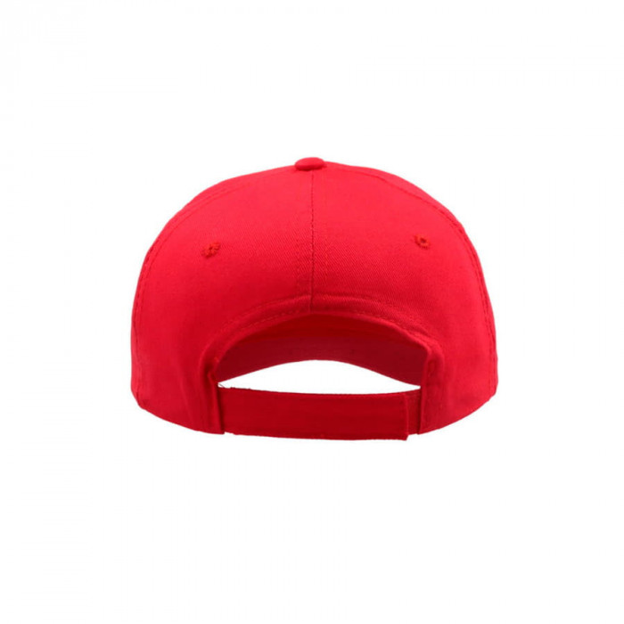 Бейсболка детская "KID START FIVE", 5 клиньев, застежка на липучке, красный, 100% хлопок, 160 г/м2