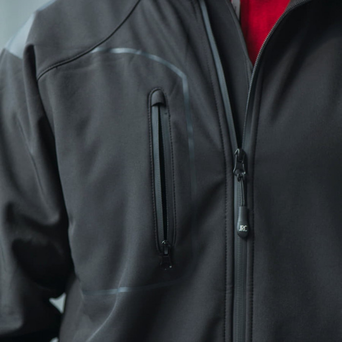 Куртка мужская "ARTIC", красный, 2XL, 97% полиэстер, 3% эластан,  320 г/м2