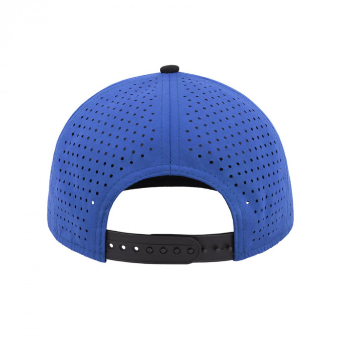 Бейсболка "Bank", 6 клиньев, ярко-синий/черный, 100% полиэстер 90 г/м2