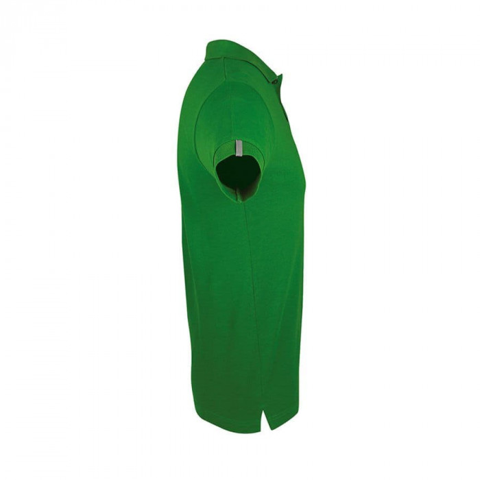 Рубашка поло мужская "Portland Men" зеленый, серый_2XL, 100% х/б, 200г/м2