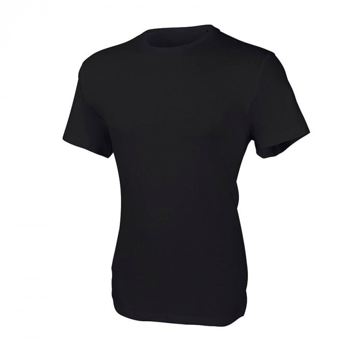 Футболка мужская   "Ритейл" черный_3XL, 92% хлопок 8% лайкра, 160 г/м2