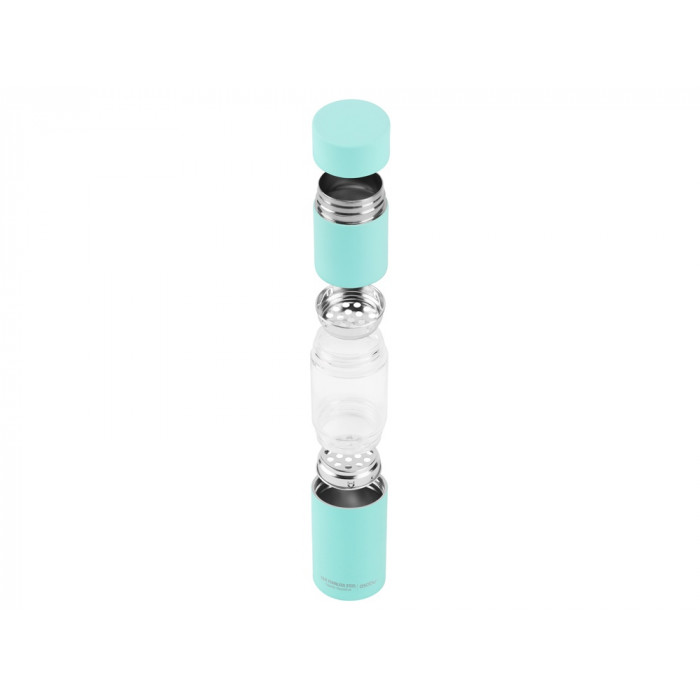 Бутылка для воды FLAVOUR U SEE, 460 мл, бирюзовый