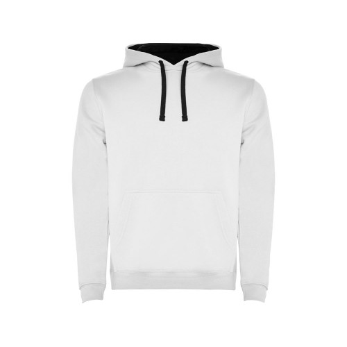 Толстовка с капюшоном Urban мужская, белый/нэйви