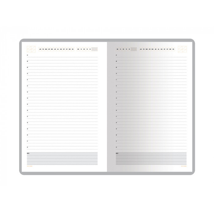 Ежедневник А5 недатированный Mercury, салатовый