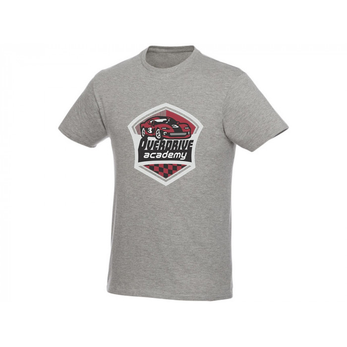 Мужская футболка Heros с коротким рукавом, серый яркий