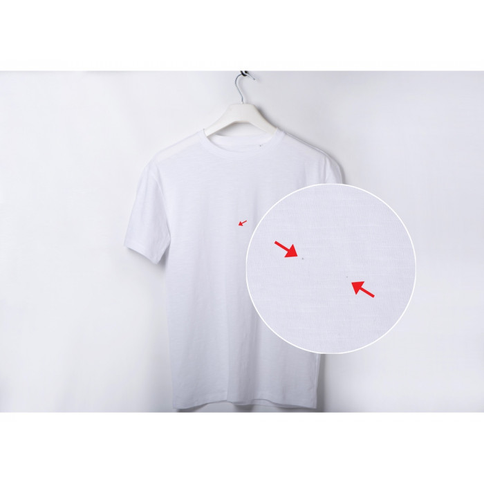 Футболка из джерси с протяжками Portofino унисекс, белый