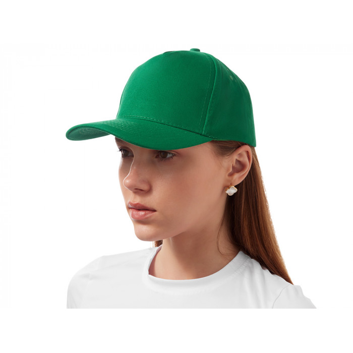 Бейсболка Florida 5-ти панельная, зеленый