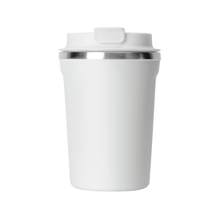 Термокружка CAFe COMPACT, 380 мл, белый