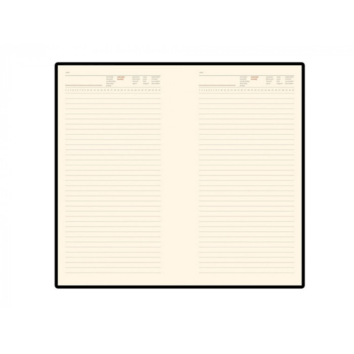 Ежедневник недатированный А5 Firenze, черный