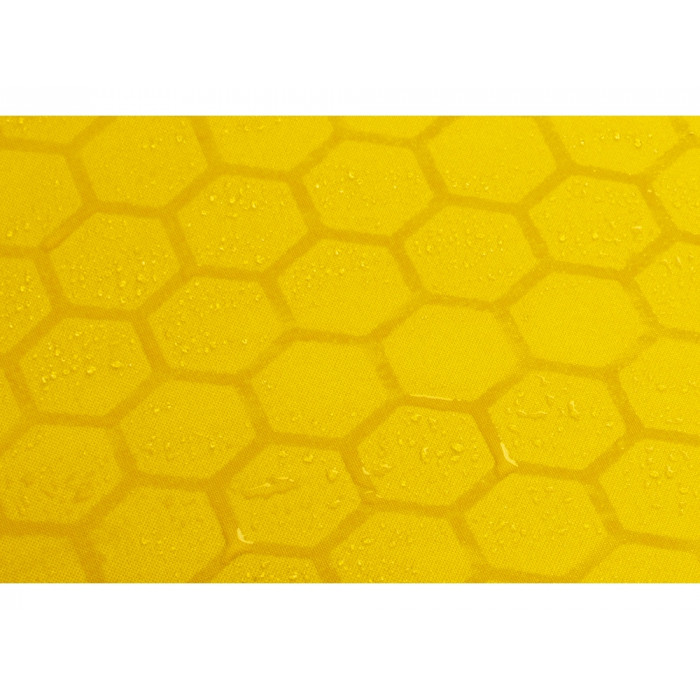 Зонт-трость полуавтомат Wetty с проявляющимся рисунком, желтый