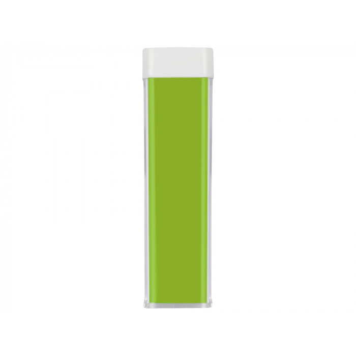 Портативное зарядное устройство Ангра, 2200 mAh, зеленое яблоко