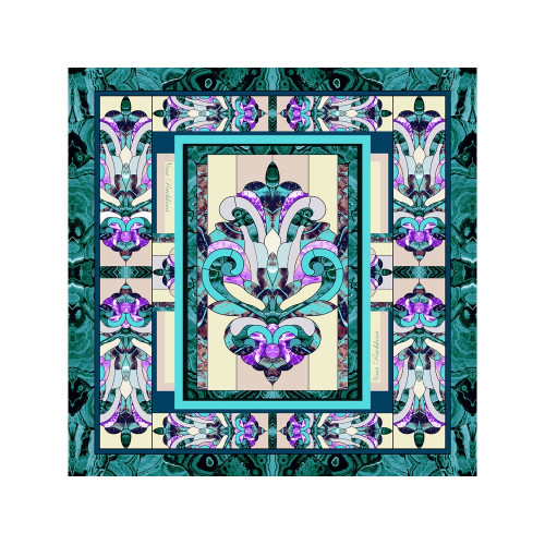 Платок Каменный Цветок