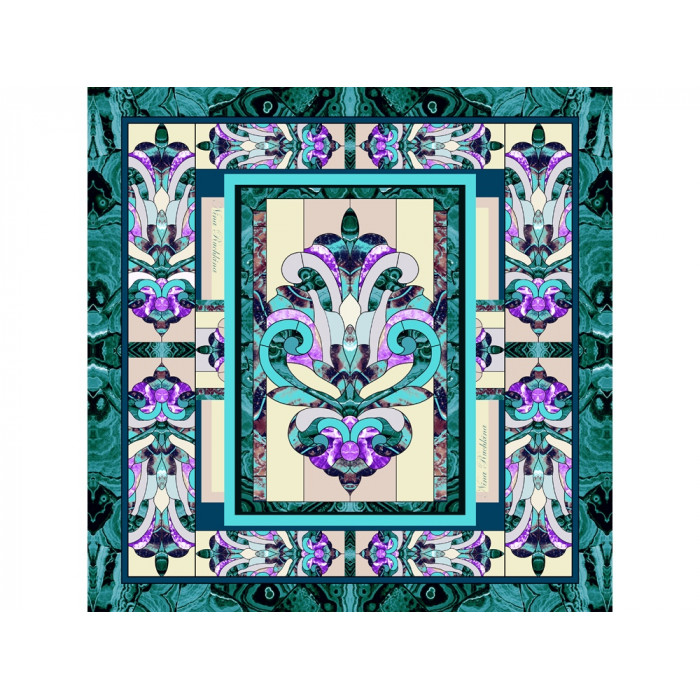 Платок Каменный Цветок