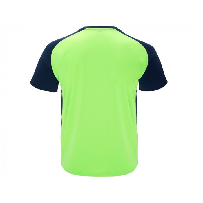 Футболка Bugatti мужская, неоновый зеленый/нэйви