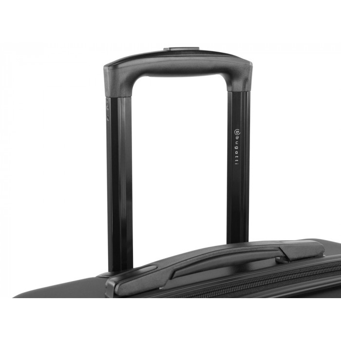 Чемодан BUGATTI Kallisto, чёрный, АБС-пластик, 44,5х26х63,5 см, 65 л