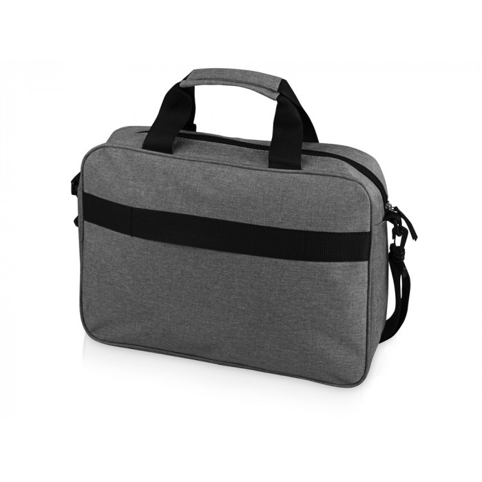 Сумка Брейв для документов и ноутбука 13,3, серый/черный