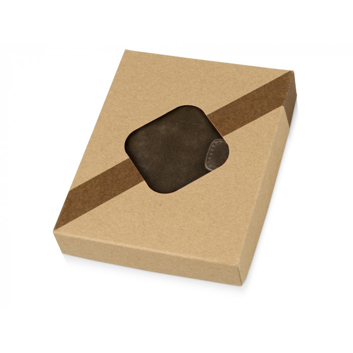 Бумажник путешественника Druid с отделением для паспорта, коричневый