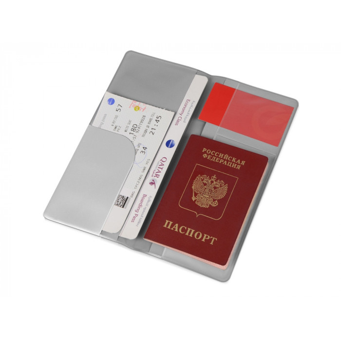 Дорожный органайзер Voyage 2.0, серебристый