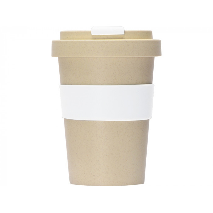 Стакан из пшеничного волокна Flava, белый