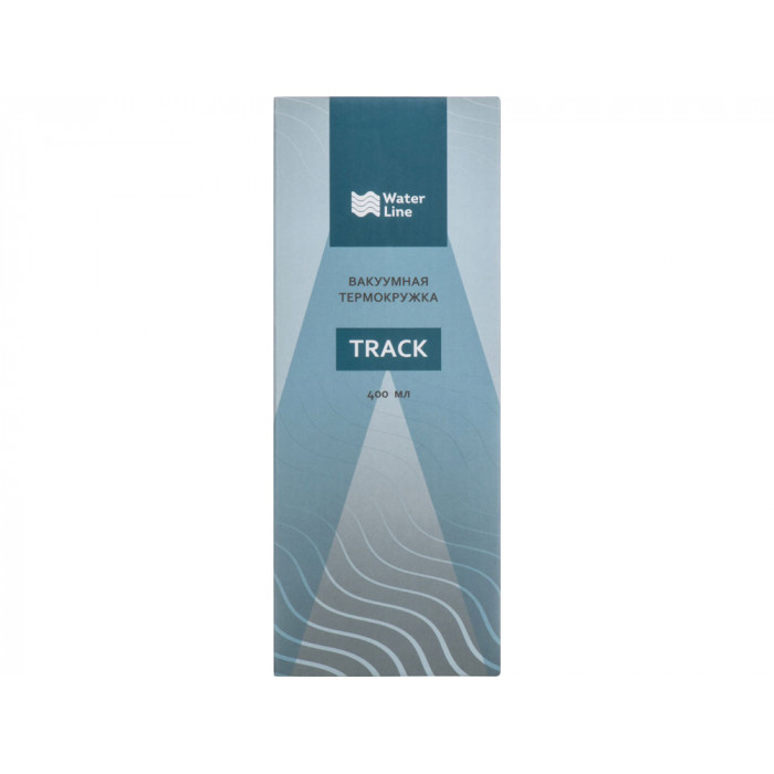 Термокружка с крышкой 360 градусов Track, 400 мл, белый