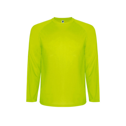 Футболка Montecarlo  мужская с длинным рукавом, неоновый желтый