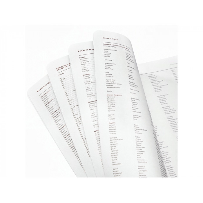 Ежедневник А5 недатированный Mercury, темно-синий