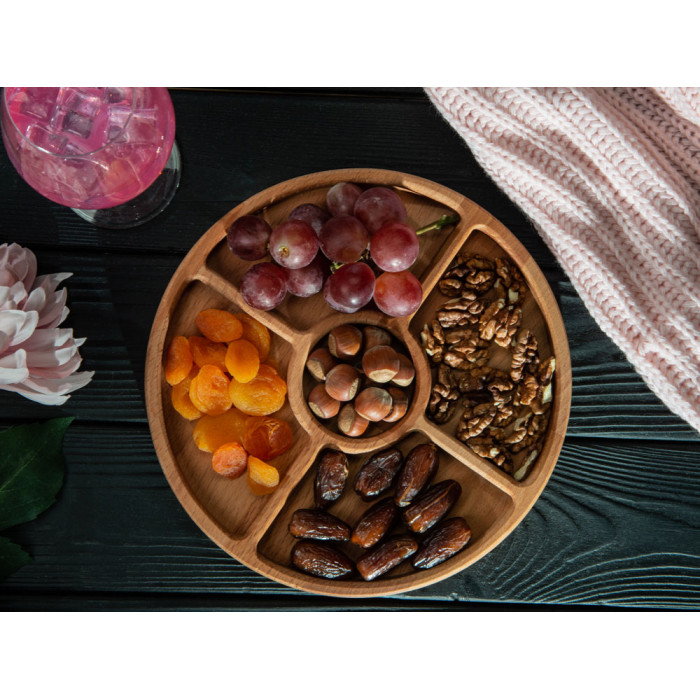 Менажница из бука с пропиткой маслом Delly