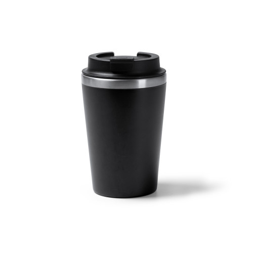 Термокружка HORAN с двойными стенками, черный