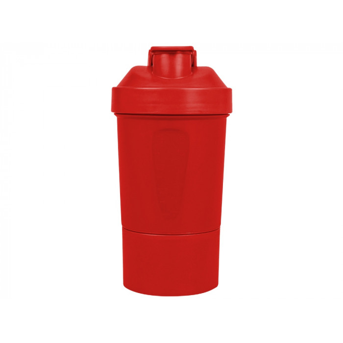 Шейкер для спортивного питания Level Up, красный