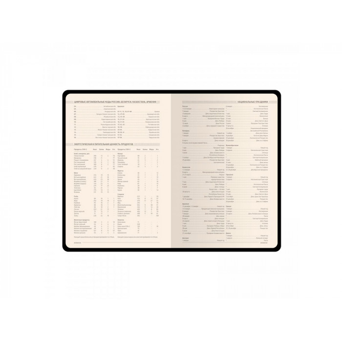 Ежедневник А5 недатированный Megapolis Velvet Flex, зефирный голубой