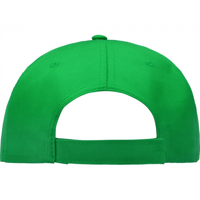 Бейсболка Poly 5-ти панельная 120 гр, зеленый