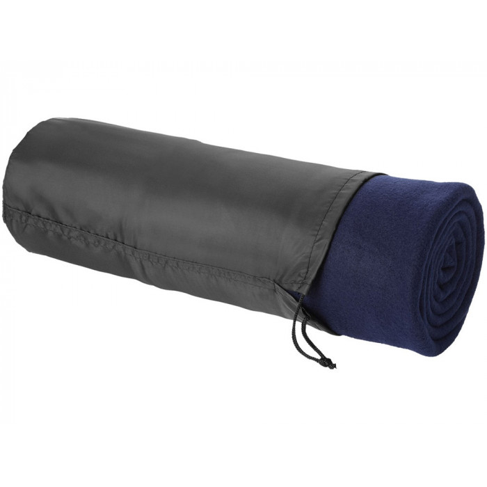 Плед Huggy в чехле 150 x 120 см - Темно - синий