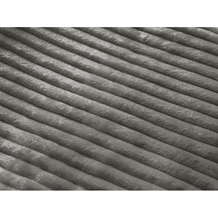 Плед Wave флисовый, серый