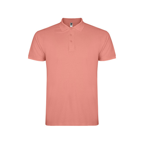 Рубашка поло Star мужская, оранжевая глина