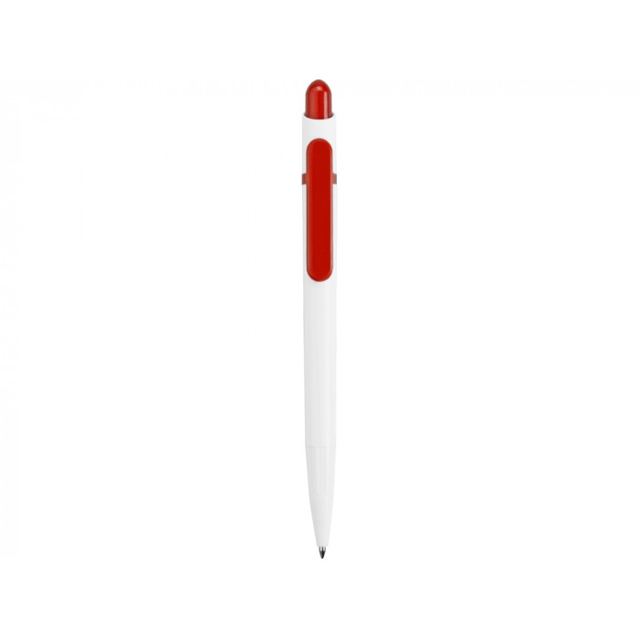 Ручка шариковая Этюд, белый/красный (P)