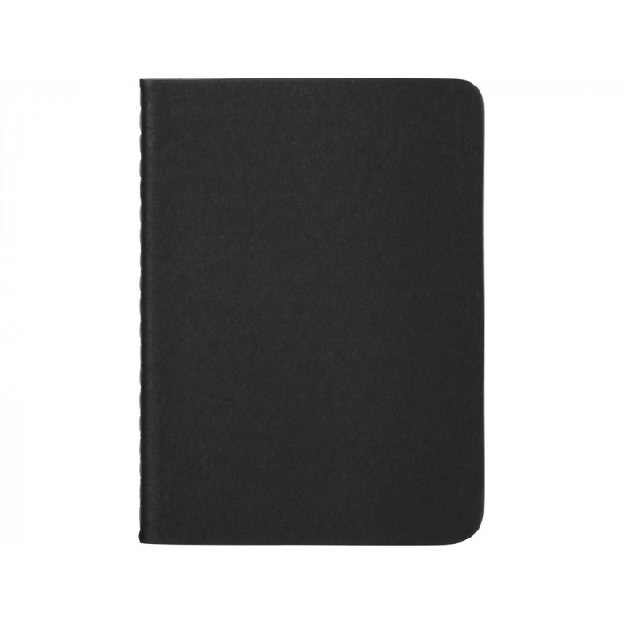 Блокнот A6 Stitch в линейку, черный