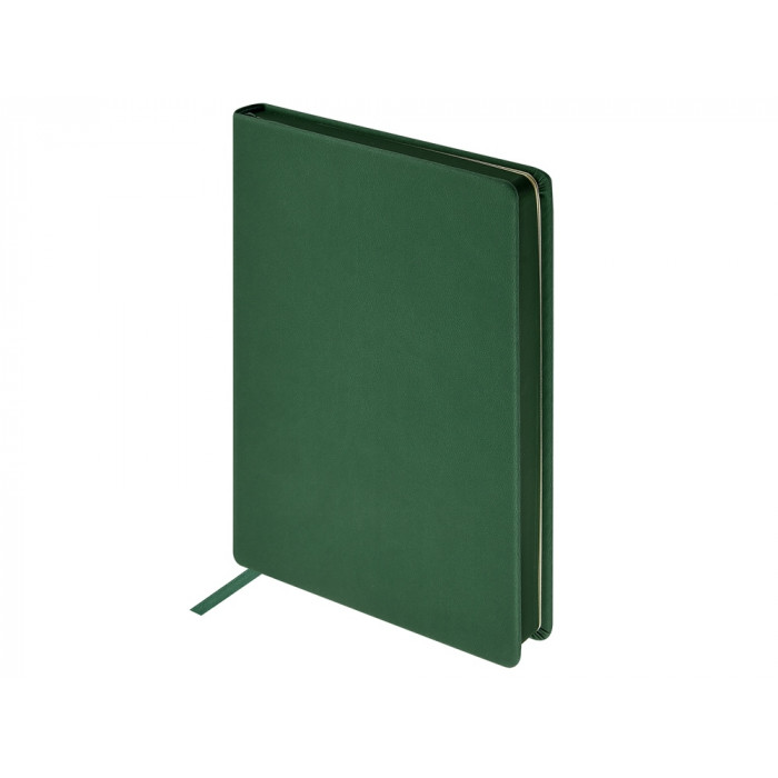 Ежедневник А5 Megapolis Color soft-touch, зеленый