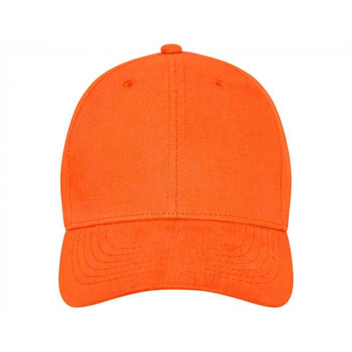 Бейсболка Davis, 6 панелей, оранжевый
