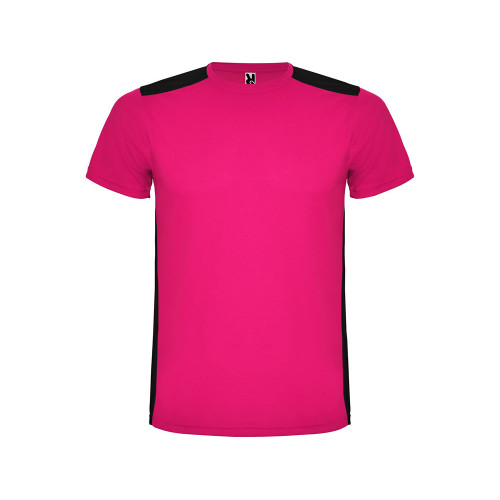 Спортивная футболка Detroit мужская, яркая фуксия/черный