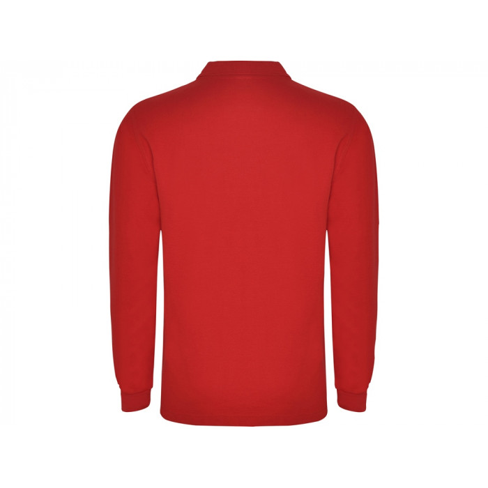Рубашка поло Carpe мужская с длинным рукавом, красный