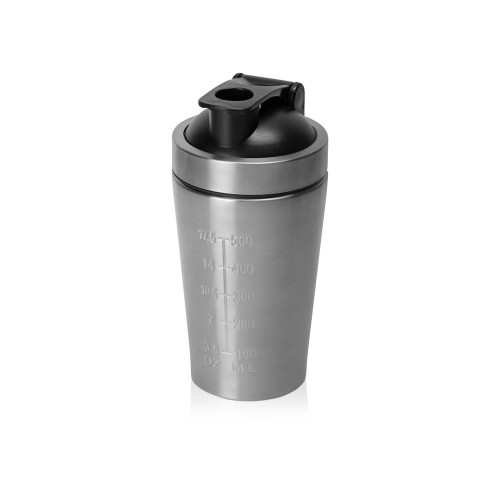 Спортивный шейкер из нержавеющей стали Top Up, 500 мл